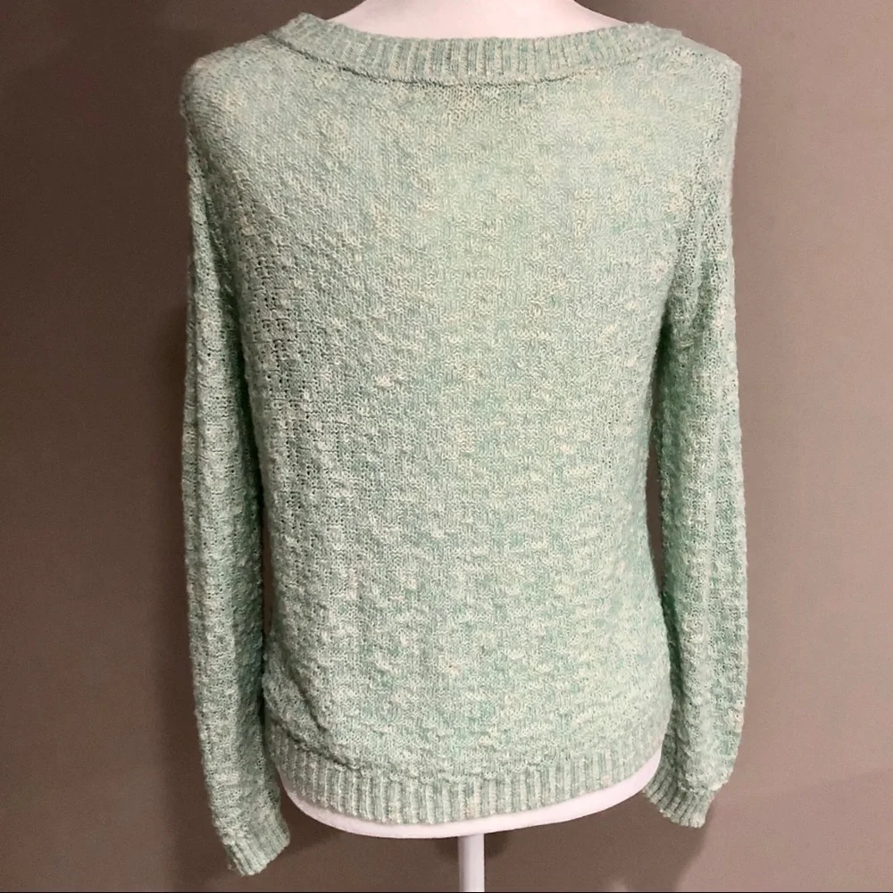 Pink Rose Crew Neck Sweater